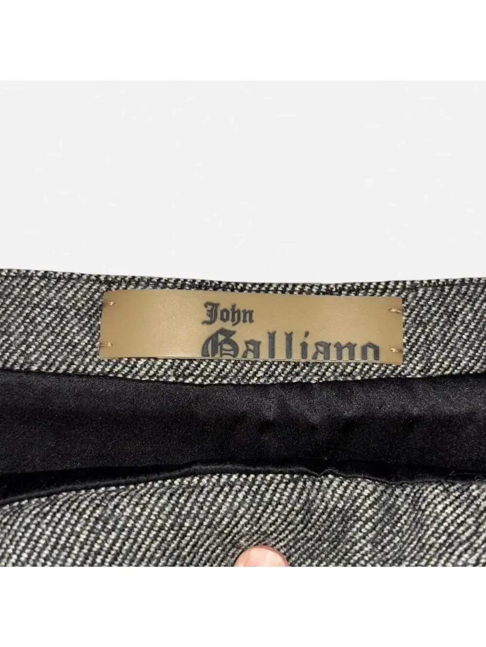 John Galliano - Patchwork Mini Skirt
